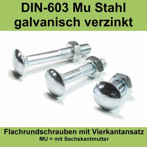 Din 603 schloßschrauben - 603,