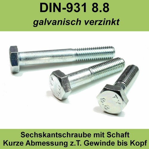 Din 931 8 - m5, 8.8