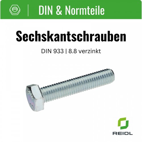 Sechskantschrauben din 933 - din,